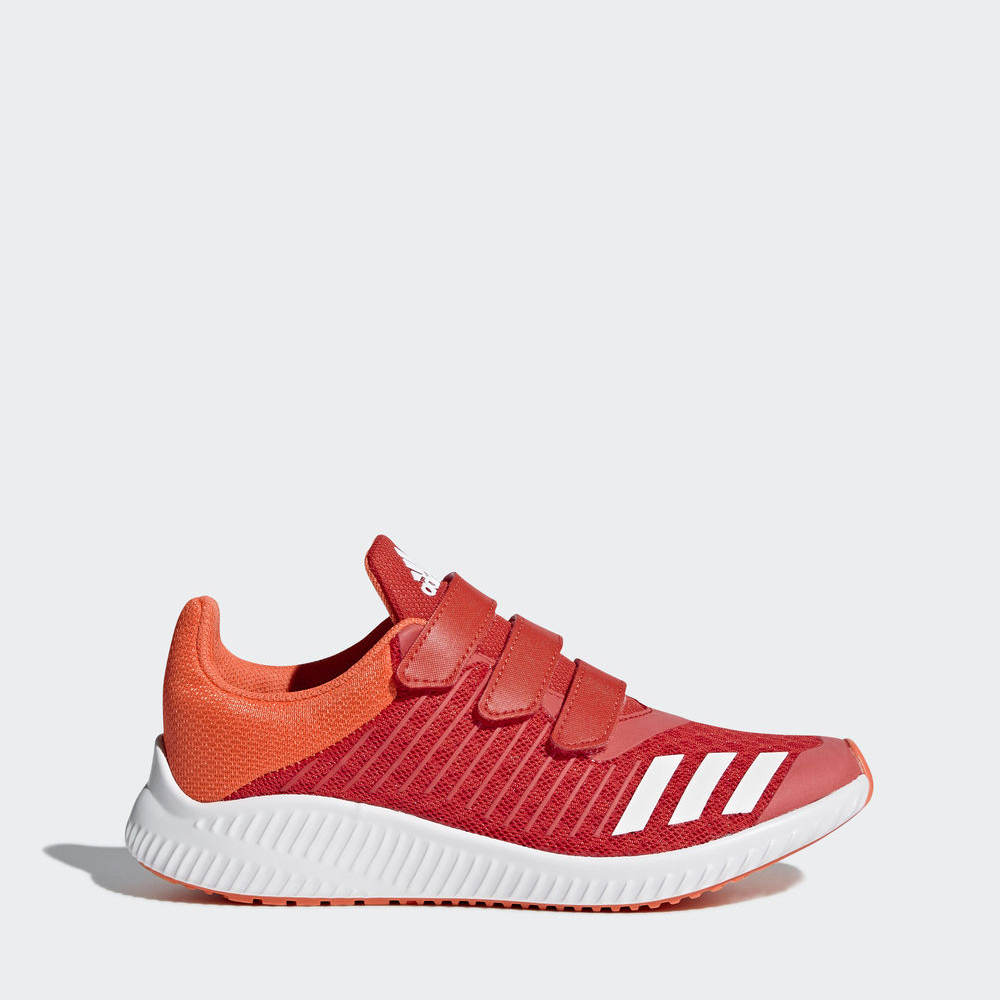 Adidas Fortarun - παπουτσια για τρεξιμο για αγορια - Κοκκινα/Ασπρα/Πορτοκαλι,Μέγεθος: EU 27 – 39 1/3